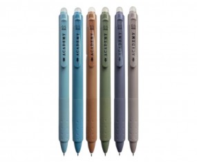 Długopis wymazywalny Academy Interdruk 0,5 mm niebieski automatyczny 1szt MIX