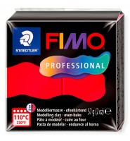 FIMO modelina PROFESSIONAL 200 CZERWONY masa termoutwardzalna 57g