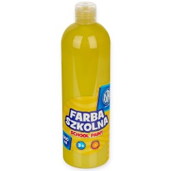 ZESTAW farby plakatowe w butelkach 12 kolorów ASTRA
