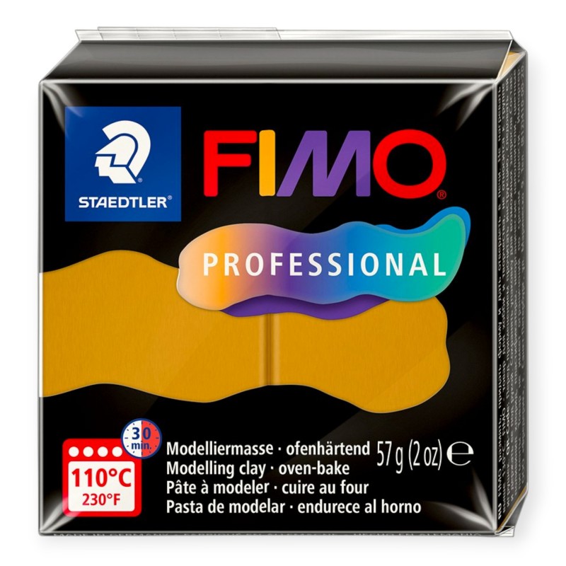 FIMO modelina PROFESSIONAL 8040 17 OCHRA masa termoutwardzalna 57g