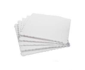 Serwetki gastronomiczne Arpex 15×15 cm 200 szt. – białe klasyczne