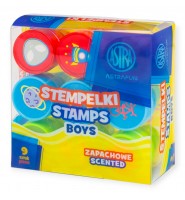 Stempelki zapachowe ASTRAFUN 9 szt. – owocowe pieczątki dla dzieci 3+