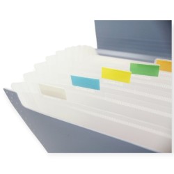 Teczka harmonijkowa GRAFIT Morandi A4 PP 13 przegródek ORGANIZER
