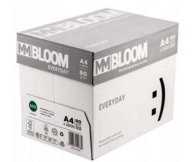 Papier Ksero MM Bloom Everyday 80 g/m2, karton 5 ryza x 500 ark.