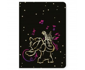 Zeszyt szkolny A5 32 kartki trzylinie Stitch Gold Disney 1 CoolPack