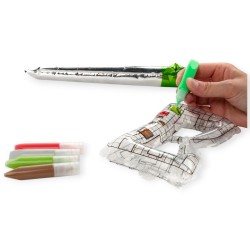 Zestaw 3D BlowArt Game Kidea– MASKA i MIECZ 36 cm do kolorowania i nadmuchania