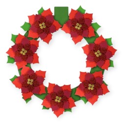 Zestaw kreatywny świąteczny WIANEK BOŻONARODZENIOWY  33,5 cm Titanum Craft‑Fun 57 elementów