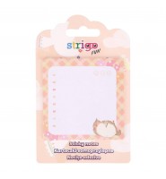 Strigo karteczki samoprzylepne 73×73 mm pomarańczowe 20 kartek bloczek