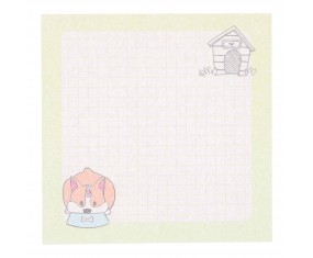 Karteczki TRANSPARENTNE samoprzylepne Strigo 73×73 mm różówe 50 kartek