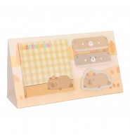 Karteczki SAMOPRZYLEPNE ZNACZNIKI śpiąca KAPIBARA Strigo