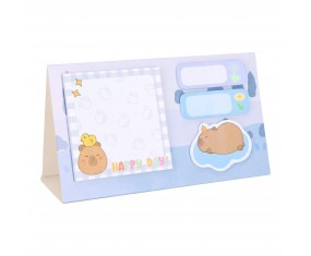 Karteczki SAMOPRZYLEPNE ZNACZNIKI Happy Day KAPIBARA  Strigo