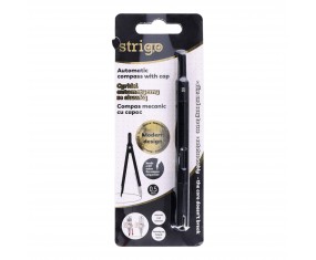 Cyrkiel automatyczny ze skuwką czarny Strigo