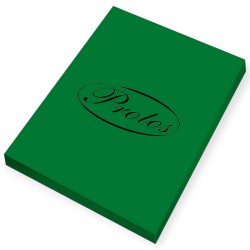 Papier techniczny kolorowy PROTOS A4 ZIELONY CIEMNY 170g 50 arkuszy do druku i ksero
