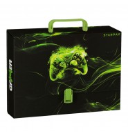 Teczka plastyczna WĄSKA A4 5,5 cm dla CHŁOPCA GAME PAD STARPAK