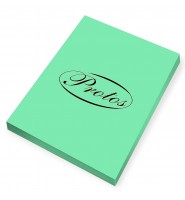 Papier TECHNICZNY kolorowy PROTOS A4 turkusowy 160 g 50 ark do drukarek ksero