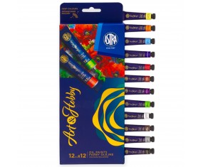 Zestaw farb olejnych Astra Art&Hobby 12 kolorów 12ml
