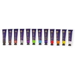 Farby AKRYLOWE Astra Art&Hobby 12 kolorów 12 ml zestaw do malowania na płótnie