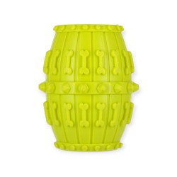 GRYZAK na smaczki dla PSA interaktywna ZABAWKA limonkowa 11,5 cm