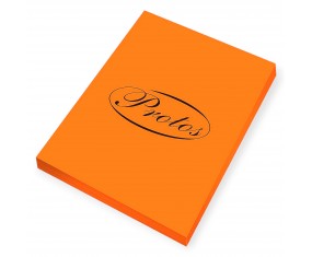 Papier TECHNICZNY kolorowy PROTOS  A4 POMARAŃCZOWY 160 g 50 ark do drukarek ksero