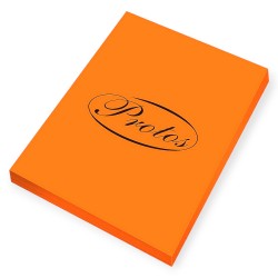 Papier TECHNICZNY kolorowy PROTOS  A4 POMARAŃCZOWY 160 g 50 ark do drukarek ksero