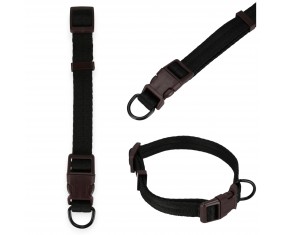 Obroża dla PSA Trik and Troll CZARNA regulowana 25–43 cm klik uniwersalna lekka