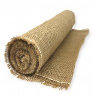 JUTA dekoracyjna 30 cm x 5 m szeroka taśma jutowa naturalna w rolce