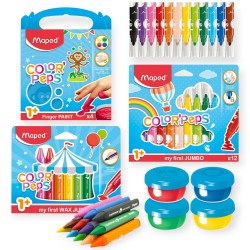 Zestaw MAPED Color'Peps Early Age PIERWSZE farby kredki flamastry 1+ lata dzieci