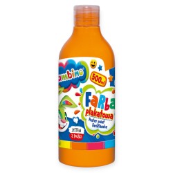 Farby plakatowe Bambino 12 kolorów 500 ml zestaw do szkoły i plastyki