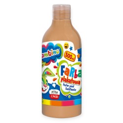 Farby plakatowe Bambino 12 kolorów 500 ml zestaw do szkoły i plastyki