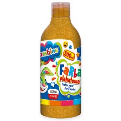 Farby plakatowe Bambino 13 kolorów 500 ml ZESTAW szkolny przedszolny
