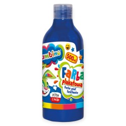 Farby plakatowe Bambino 13 kolorów 500 ml ZESTAW szkolny przedszolny