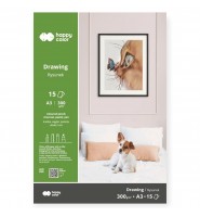 Blok do rysunku Happy Color ART A3 15 arkuszy papier 300g do szkiców