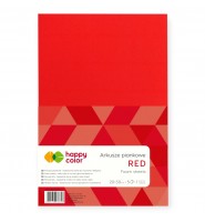 Arkusze piankowe A4 5 szt 20x30 cm czerwone HappyColor kreatywne pianki