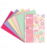 Blok kolorowy PAPIER OZDOBNY dekoracyjny DECO Sweet A4 do scrapbookingu