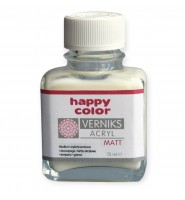 Werniks akrylowy Happy Color Matt 75 ml transparentny do decoupage i farb