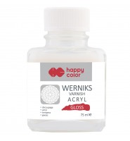 Werniks akrylowy Happy Color Gloss 75 ml efekt POŁYSK do decoupage