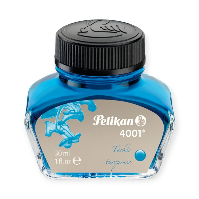 Atrament tusz do pióra wiecznego Pelikan TURKUSOWY 30 ml