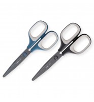 Nożyczki szkolne biurowe Deli 175 mm z powłoką teflonową uniwersalne 1 sztuka