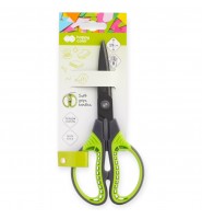 Nożyczki szkolne TEFLONOWE 19 cm Happy Color Non Stick praworęczne