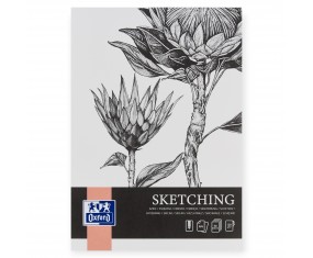 Blok szkicowy Oxford A4 130g SZKICOWNIK artystyczny 50 kartek