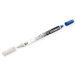 ZESTAW szkolny do pisania pióro wieczne Twist SZARO-CZARNE naboje zmazik