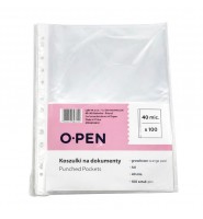 Koszulki A4 na DOKUMENTY OBWOLUTY A4 100 sztuk