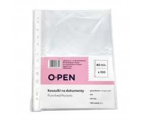 Koszulki A4 na DOKUMENTY OBWOLUTY A4 100 sztuk