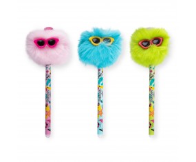 Długopis wymazywalny Coolpack Heads in Summer PLUSZOWY pomponik 1 sztuka