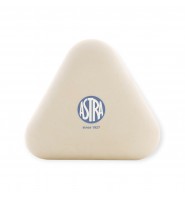 Gumka do mazania ścierania ASTRA TRÓJKĄTNA biała miękka szkolna