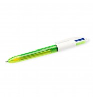 Długopis BIC 4w1 Colours Fluorescent 4 kolory z żółtym FLUORESCENCYJNYM 1,6 mm