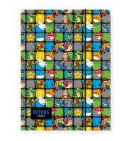 Teczka szkolna z gumką A4 DF 42 GAMING Arcade dla CHŁOPCA