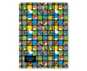 Teczka szkolna z gumką A4 DF 42 GAMING Arcade dla CHŁOPCA