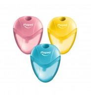 Temperówka z pojemnikiem pojedyncza Maped Igloo plastikowa