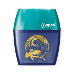 Temperówka PODWÓJNA Maped Shaker Dragon 2 otwory z pojemnikiem